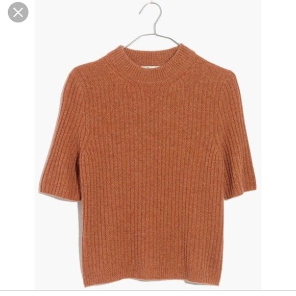 Madewell Sweaters - Madewell Mockneck Cashmere Sweater Tee